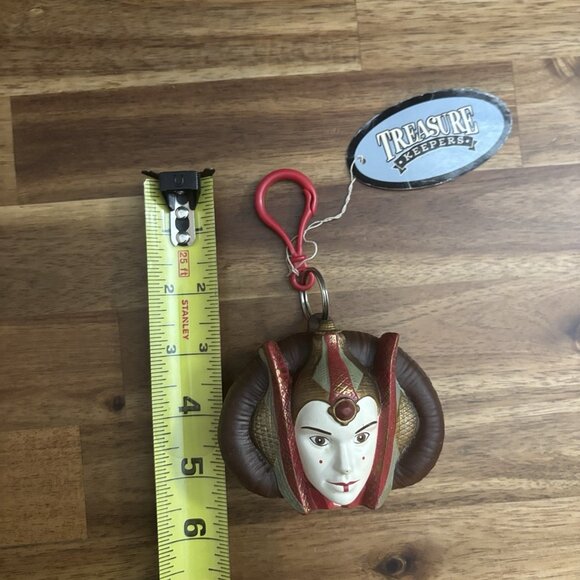 Treasure Keepers Star Wars Amidala 5" Coin Clip Keychain 1999 Episode I - Picture 8 of 8